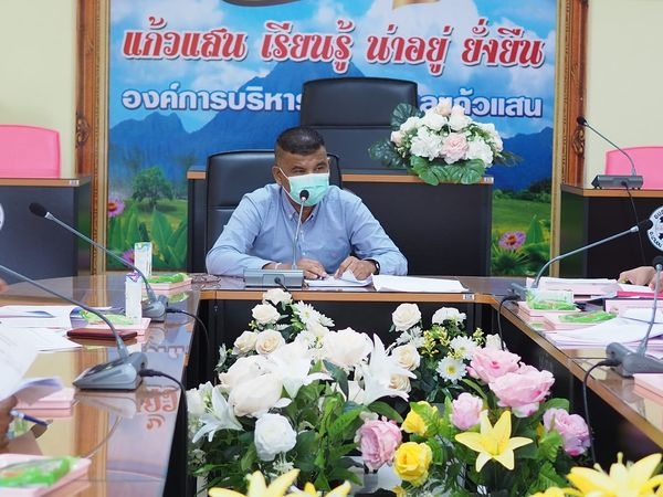 ประชุมคณะกรรมการพัฒนาองค์การบริหารส่วนตำบลแก้วแสน ครั้งที่1/2565