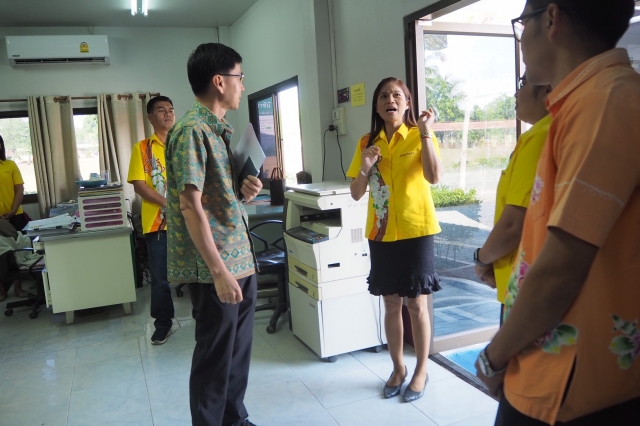 ต้อนรับ นายธีรยุทธ สำราญทรัพย์ ผู้ตรวจราชการกรมส่งเสริมการปกครองท้องถิ่น