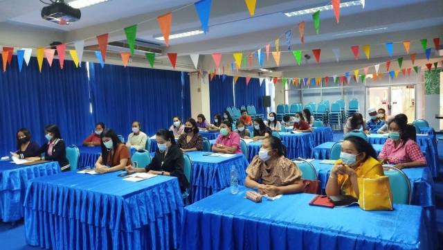 กองการศึกษาฯ เข้าร่วมประชุมชี้แจงการดำเนินงานของสภาเด็กและเยาวชนตำบลแก้วแสน